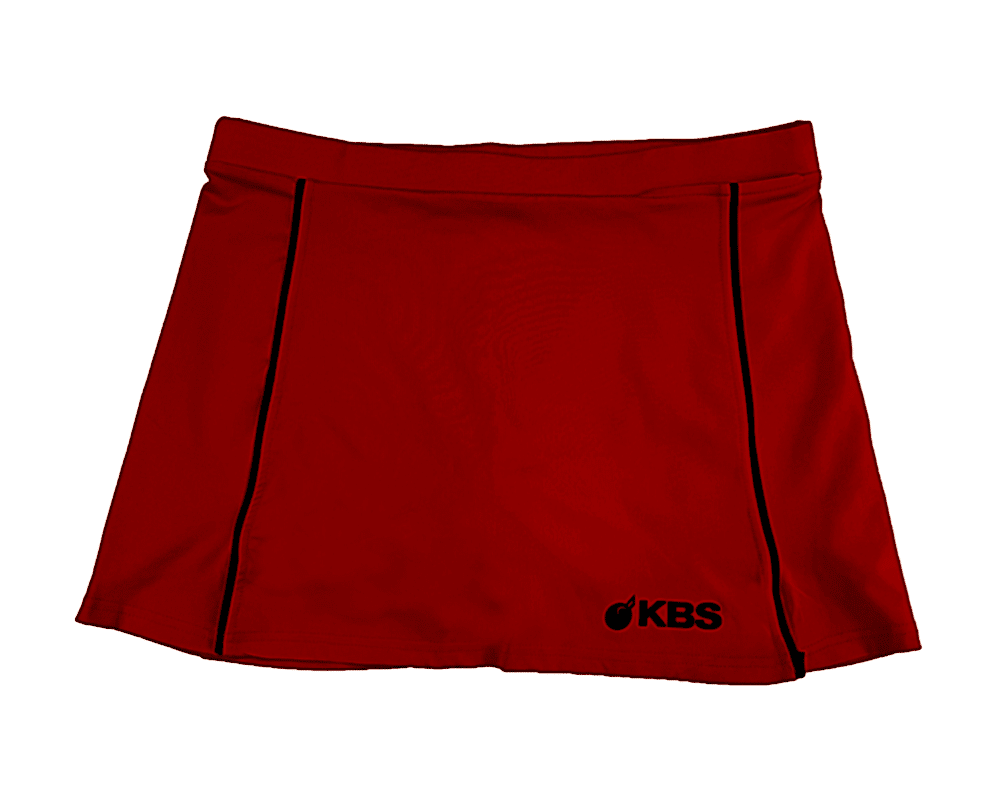 KBS Kadın Şort Etek - Kırmızı