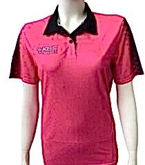 KBS Kadın Polo Yaka Pembe Tişört