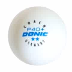 DONIC Coach P40+** 2 Star Cell-Free, 120 Adet